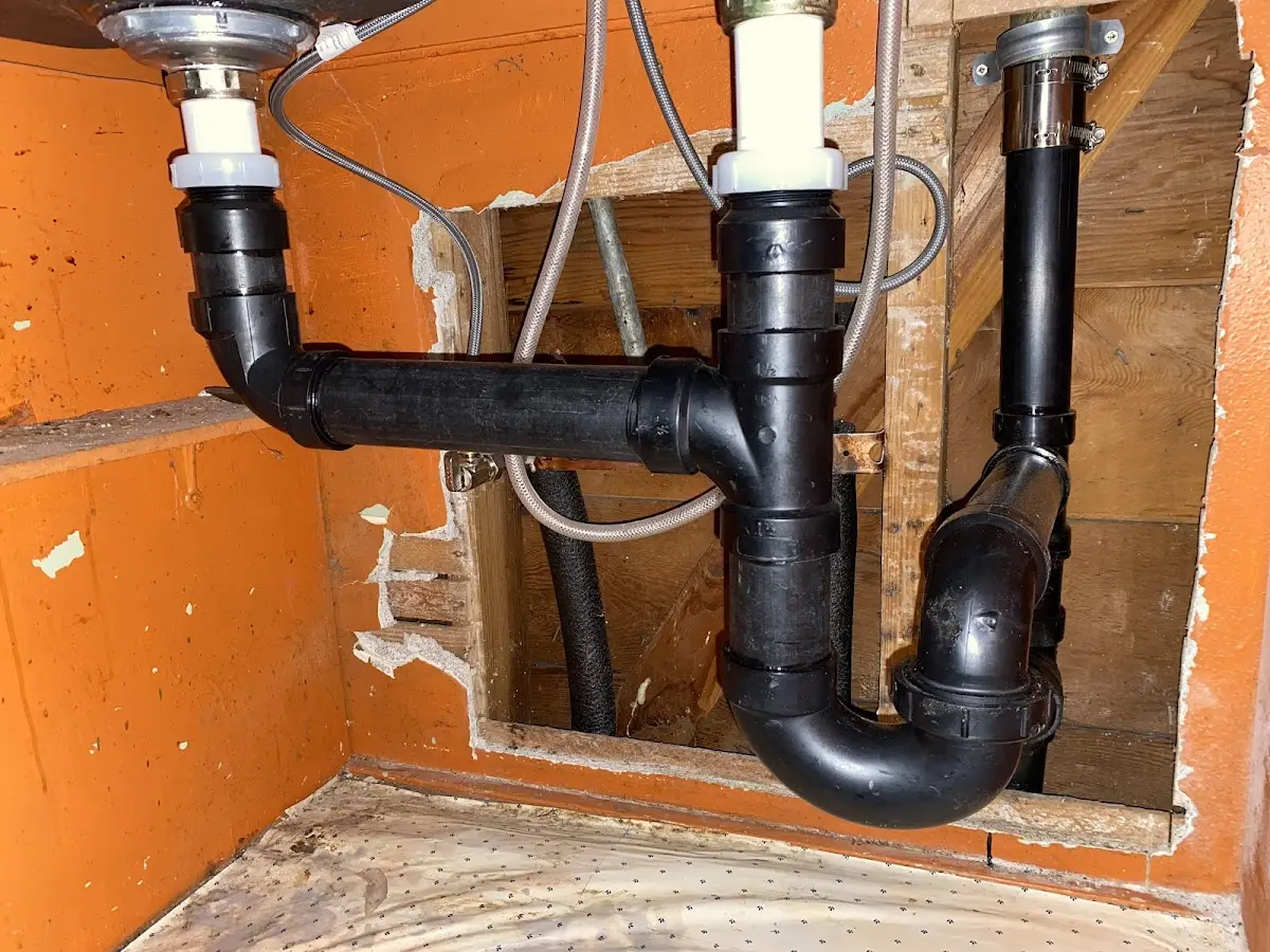 Professional Repiping Services equipment and tools on the job in Jefferson